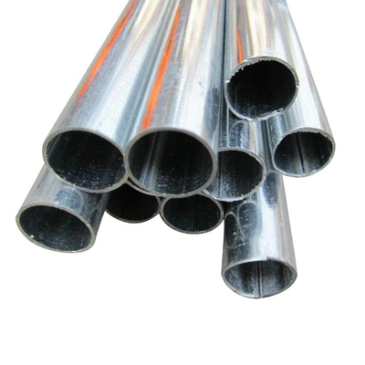 Round 6 Inch Pre Galvanized Steel Tube For Hot Dip Galvanized Steel Structure In Film Greenhouse
