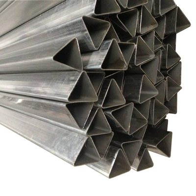 OEM Shape Steel Pipe Pre Galvanized Triangle Metal Tube Hollow Section