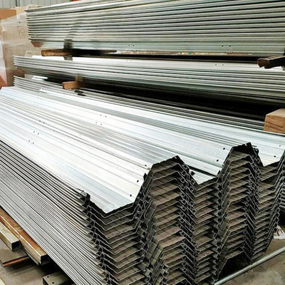 Rain Gutters Greenhouse Metal Frame Parts Galvanized Steel For Poly Tunnel Geenhouse