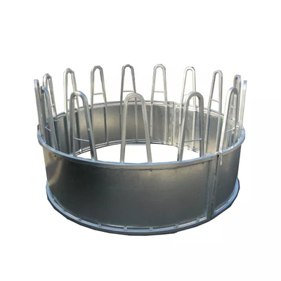 Cattle Feeding Galvanized Livestock Fencing Hay Feeder Powder Coated