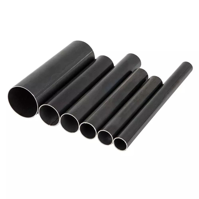 Erw Black Pipes Kwadratowa rura stalowa o przekroju pustym Spawana czarna stalowa rura ze stali węglowej okrągła i stalowa rura Squara ERW