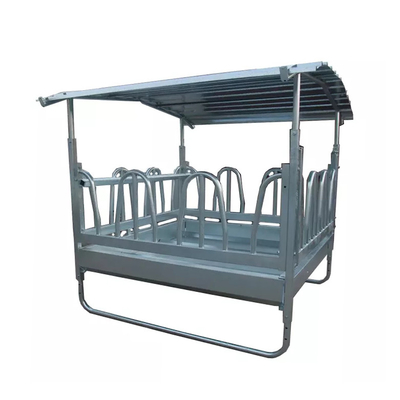 Cattle Feeding Galvanized Livestock Fencing Hay Feeder Powder Coated